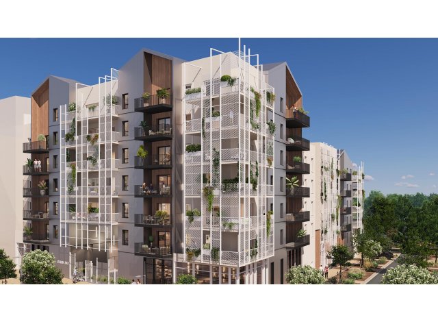 Investissement locatif  Lattes : programme immobilier neuf pour investir Quartier Port Marianne  Montpellier