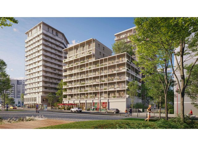 Investissement locatif  Vitry-sur-Seine : programme immobilier neuf pour investir Nouveau Regard  Villejuif