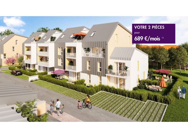 Programme immobilier avec maison ou villa neuve Ecrin Littoral  Granville