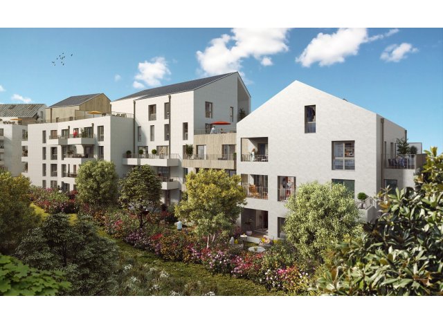 Programme immobilier neuf co-habitat Résidence des Dames - Adèle & Constance  Caen