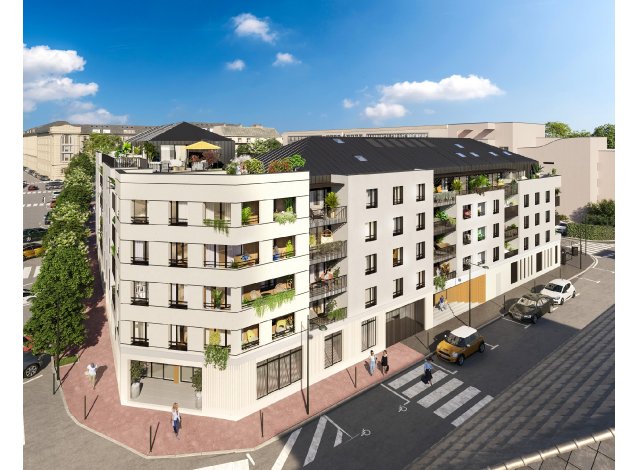 Investissement locatif en Savoie 73 : programme immobilier neuf pour investir So' Victoria  Aix-les-Bains