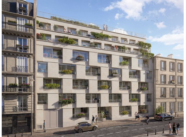 Programme immobilier neuf co-habitat 23 Petrelle  Paris 9ème