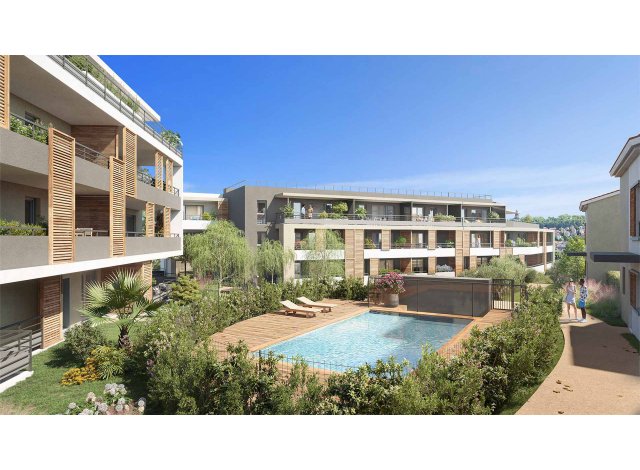 Investissement locatif  La Turbie : programme immobilier neuf pour investir Le Belvedere  Saint-Laurent-du-Var