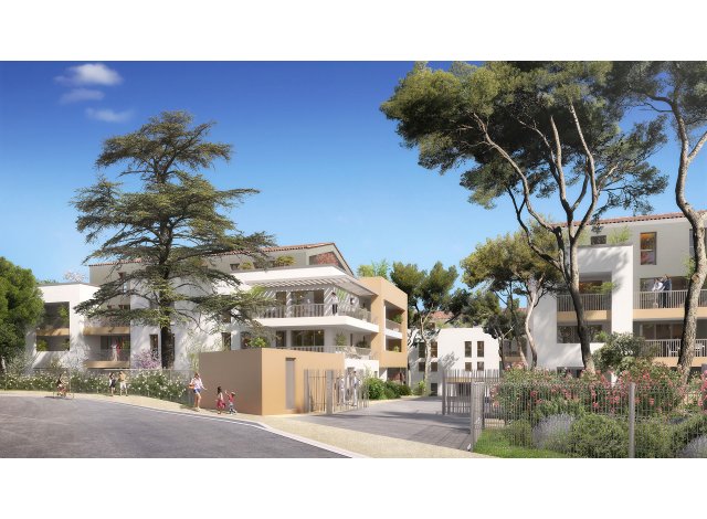 Programme immobilier neuf co-habitat Le Domaine de Manon  Martigues