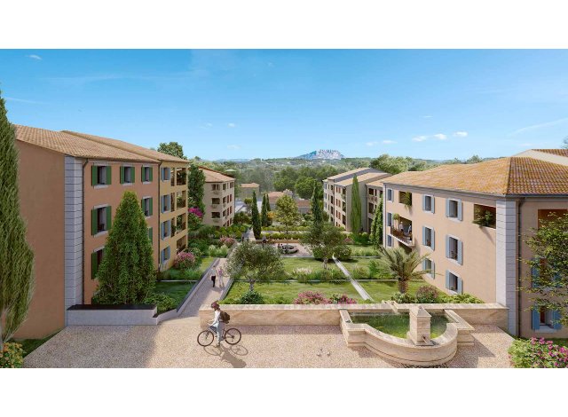 Investissement locatif  Orange : programme immobilier neuf pour investir Harmonie  Aix-en-Provence