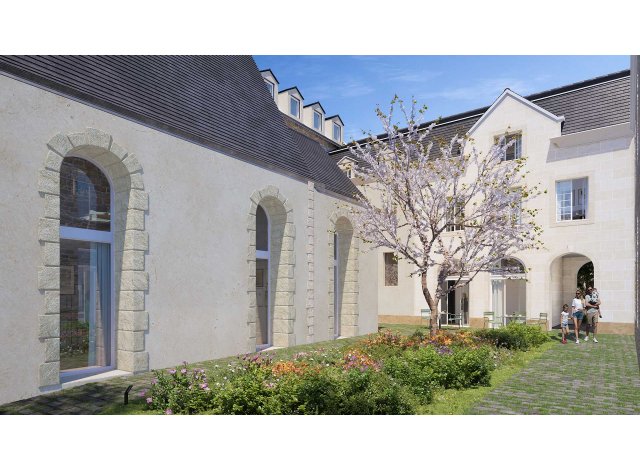 Investissement locatif  Saumur : programme immobilier neuf pour investir Cour St Mathurin  Laval