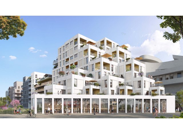 Programme immobilier neuf co-habitat Magasins Généraux - Côté Canal  Reims