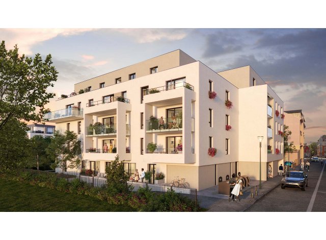 Investissement locatif  Illkirch-Graffenstaden : programme immobilier neuf pour investir L'Ecrin des Lys  Saint-Louis