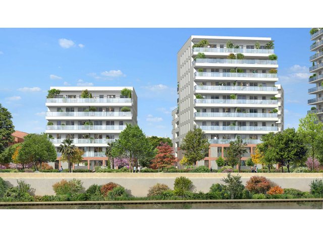 Programme immobilier neuf co-habitat Terre Garonne  Toulouse