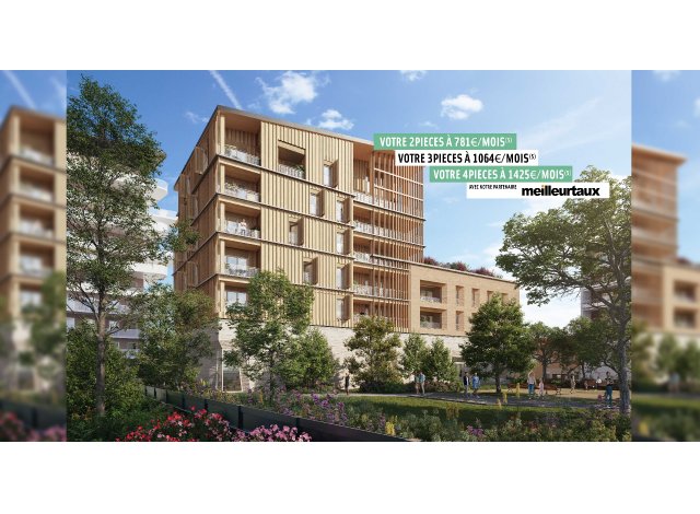 Programme immobilier neuf co-habitat Ikone  Grenoble