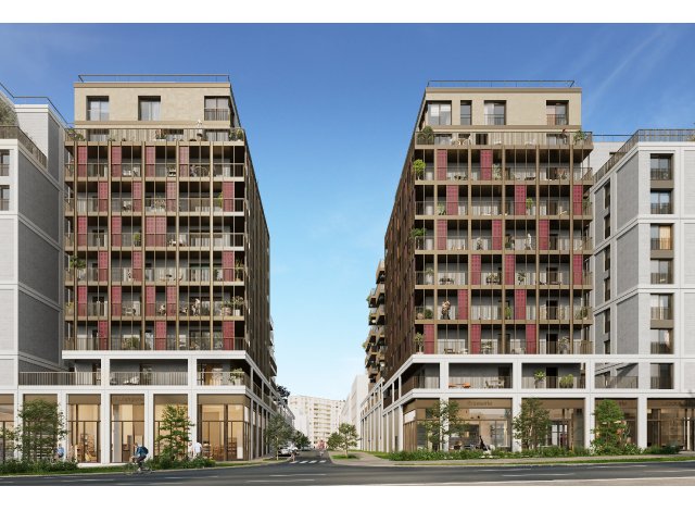Investissement locatif dans les Hauts de Seine 92 : programme immobilier neuf pour investir En Scene  Bagneux