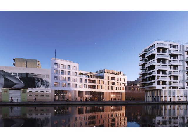 Investissement locatif  Aubervilliers : programme immobilier neuf pour investir Nymphea  Pantin