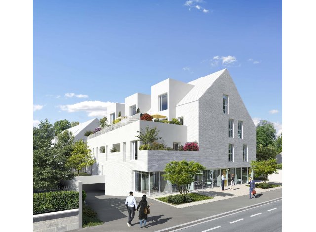 Investissement locatif  Ambars-et-Lagrave : programme immobilier neuf pour investir Icone Cauderan  Bordeaux