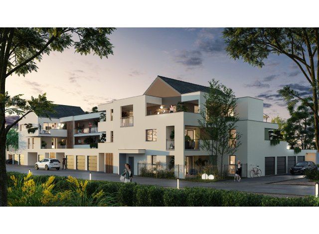 Investissement locatif  Issenheim : programme immobilier neuf pour investir Issenheim Tilia et la Rencontre  Issenheim