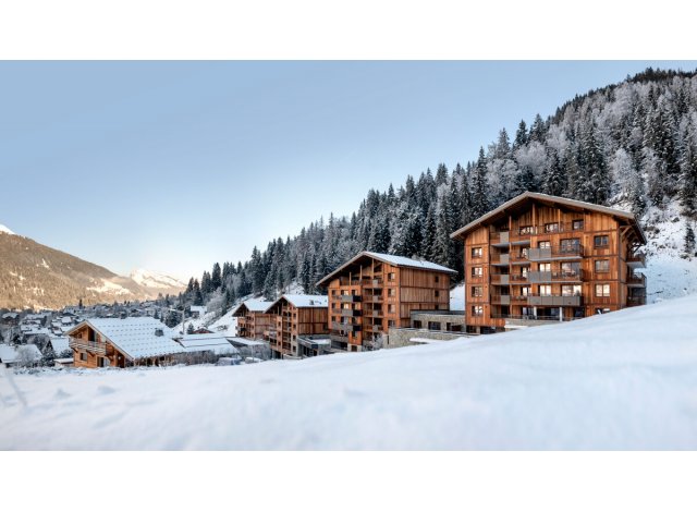 Investissement locatif en Rhne-Alpes : programme immobilier neuf pour investir Chalets Láska  Les-Contamines-Montjoie