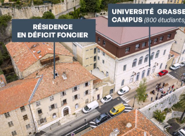 Programme neuf Néo Campus- Deficit Foncier à Grasse