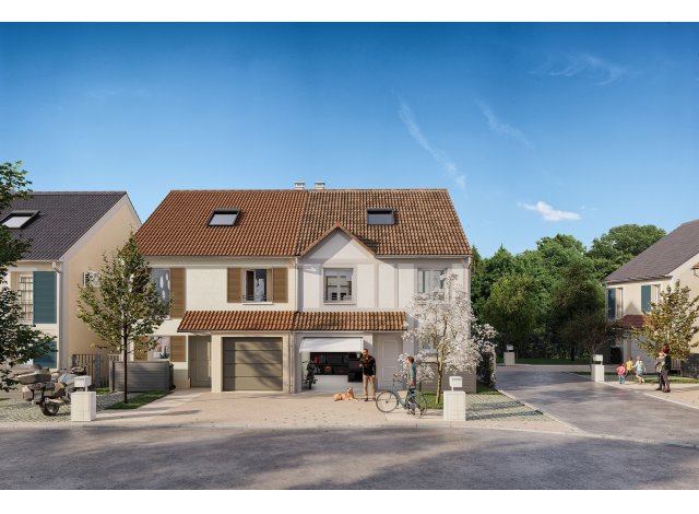 Programme immobilier neuf co-habitat Le Clos du Bois 2  Andilly