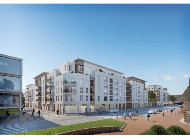 Investissement locatif  Romainville : programme immobilier neuf pour investir Green Melody 2  Drancy