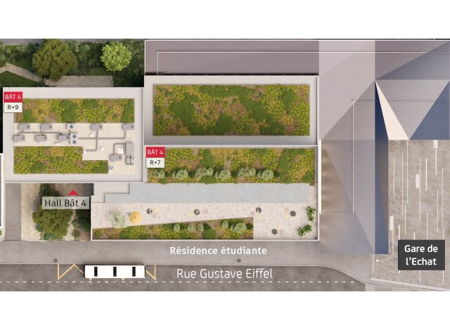 Investir dans une rsidence tudiante  Maromme 76150 Station Academy  Créteil