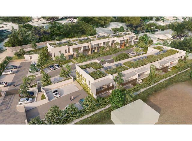 Investissement locatif  Hyres : programme immobilier neuf pour investir Jardin Aquarelle!  La Farlède