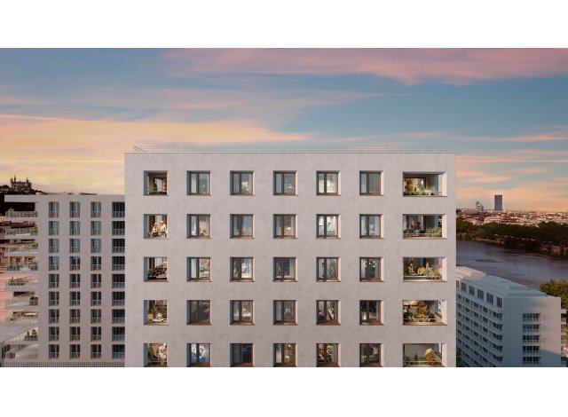 Programme immobilier neuf Hill - Nouveau à Confluence  Lyon 2ème