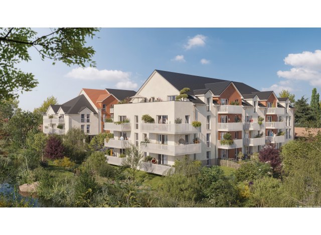 Investissement locatif en France : programme immobilier neuf pour investir Les Balcons du Manoir  Criel-sur-Mer