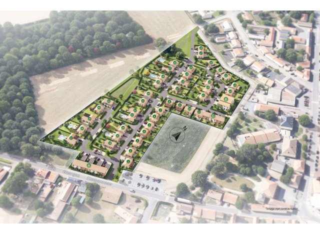 Terrain constructible à Avrillé