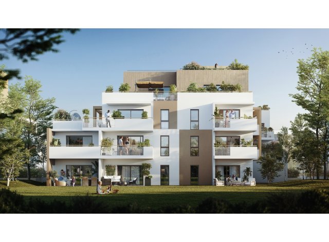 Programme immobilier neuf co-habitat Le 9.18 Bâtiment c  Carquefou