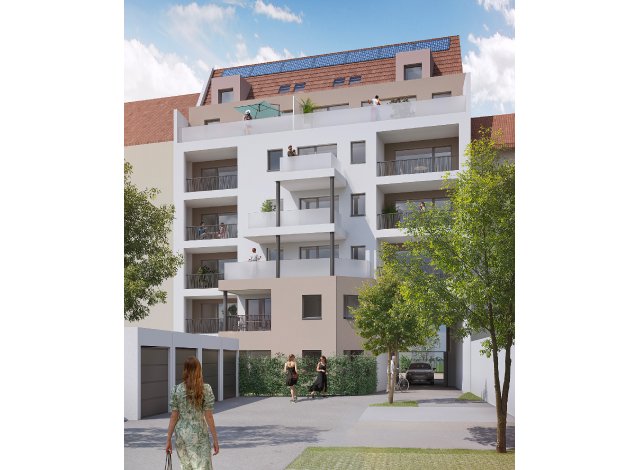 Programme immobilier neuf co-habitat La Cour du Roy  Strasbourg