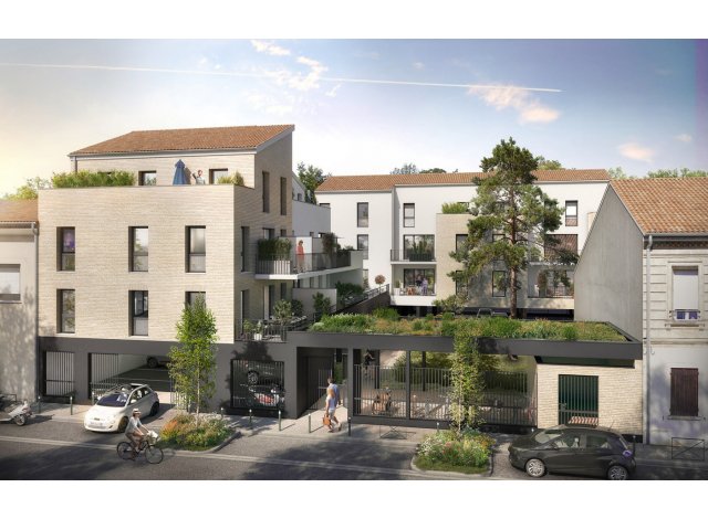 Investissement locatif  Floirac : programme immobilier neuf pour investir Bridge Side  Floirac