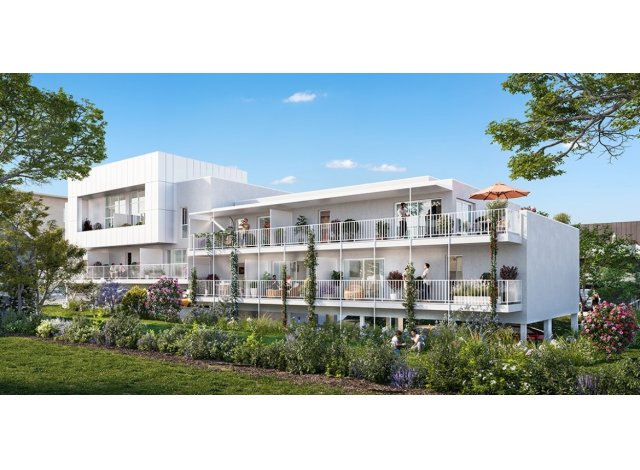 Investissement locatif  Bordeaux : programme immobilier neuf pour investir Agata  Bruges