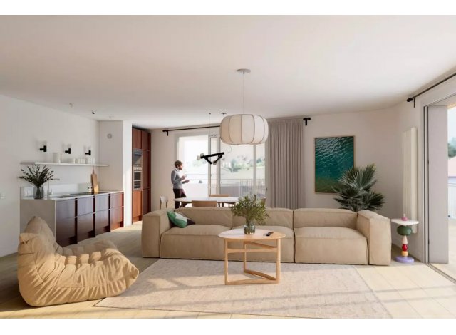 Programme immobilier neuf co-habitat Les Balcons d'Eberrena  Anglet
