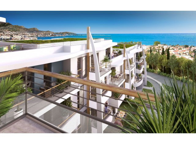 Immobilier neuf co-habitat Les Voiles de la Bermone  Villeneuve-Loubet