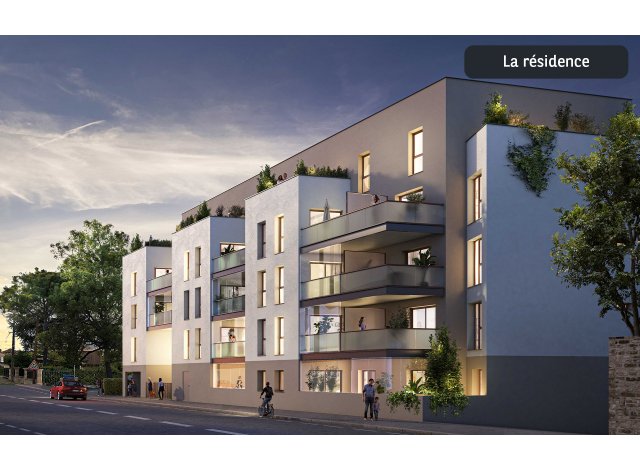 Investissement locatif  Saint-Germain-au-Mont-d'Or : programme immobilier neuf pour investir Inspiration  Rillieux-la-Pape