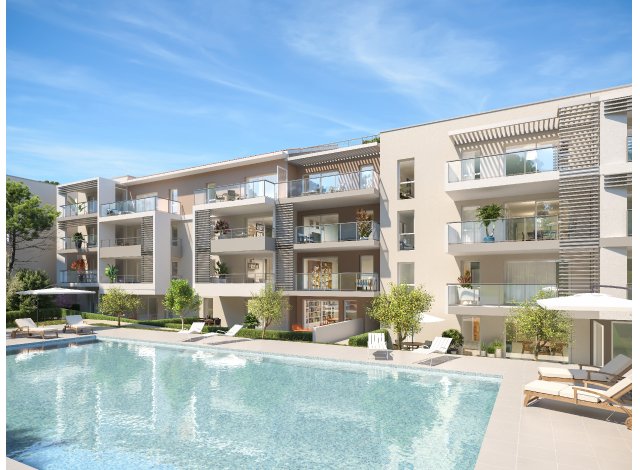 Investissement locatif dans le Var 83 : programme immobilier neuf pour investir Les Jardins de Maraval  Saint-Raphaël