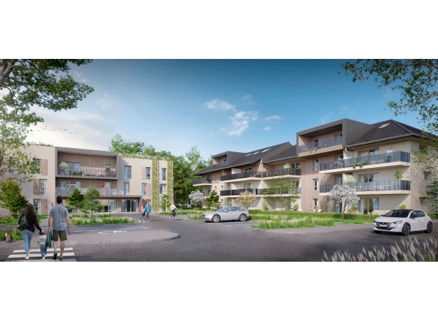 Programme immobilier neuf co-habitat Les 3 Pins  Cusy