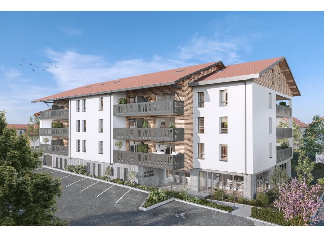 Investissement locatif  Sales : programme immobilier neuf pour investir Le Clos des Arts  Valleiry