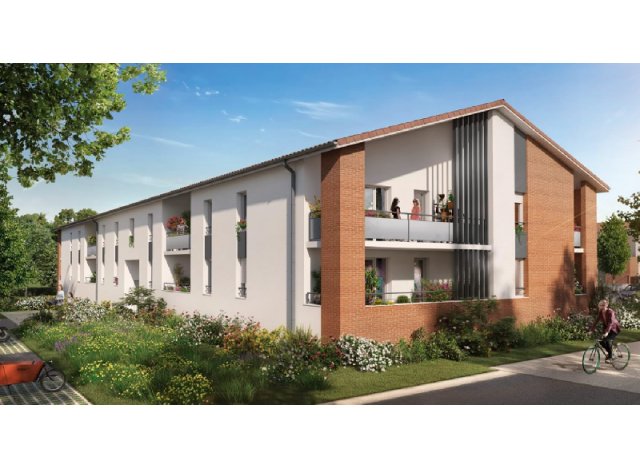 Investissement locatif  Pompertuzat : programme immobilier neuf pour investir Résidence Terra Flora  Pinsaguel