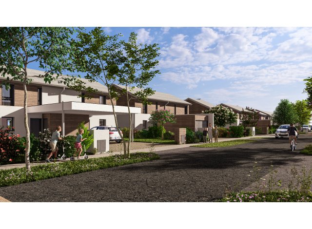 Investissement locatif  Darntal : programme immobilier neuf pour investir Rodbaek Village  Darnétal
