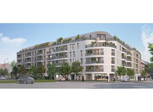 Investissement locatif  Tremblay-en-France : programme immobilier neuf pour investir Aulnay-sous-Bois M1  Aulnay-sous-Bois