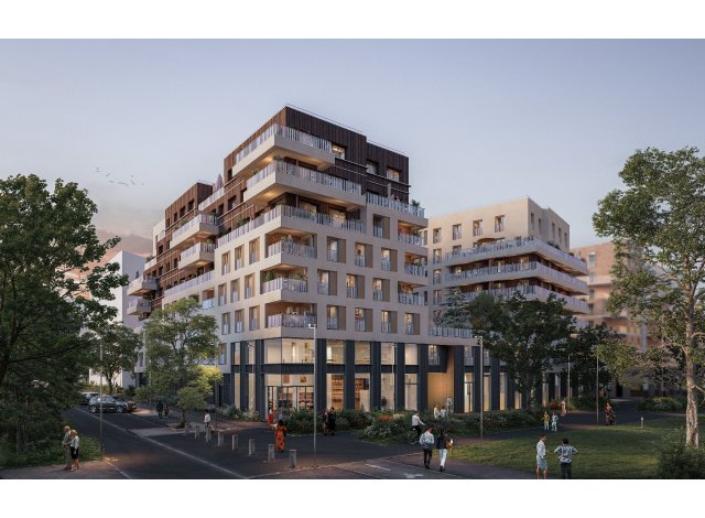 Investissement locatif  Bussy-Saint-Georges : programme immobilier neuf pour investir Flora  Boissy-Saint-Léger