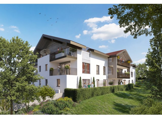 Investissement locatif  Beaumont : programme immobilier neuf pour investir Le Chêne d'Or  Neydens