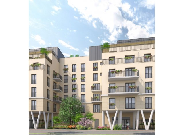 Programme immobilier neuf Les Terrasses du Canal  Aubervilliers