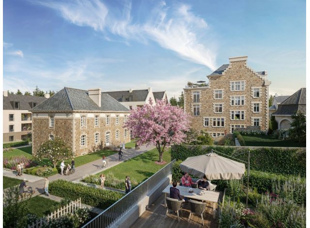 Programme neuf Le Hameau du Rosais : la Villa du Rosais & le Pavillon à Saint-Malo