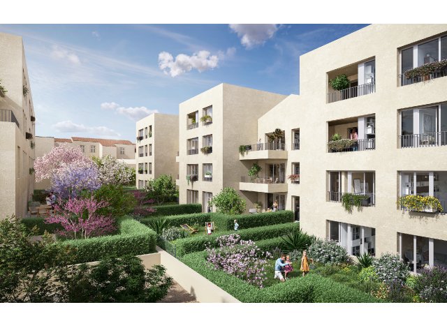 Eco habitat programme Bastide Centhis Marseille 10ème