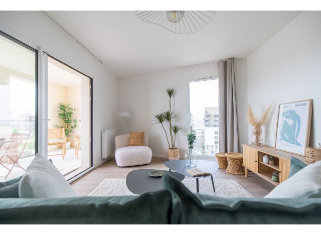 Investissement locatif en Aquitaine : programme immobilier neuf pour investir Quai Neuf Adelaïde  Bordeaux