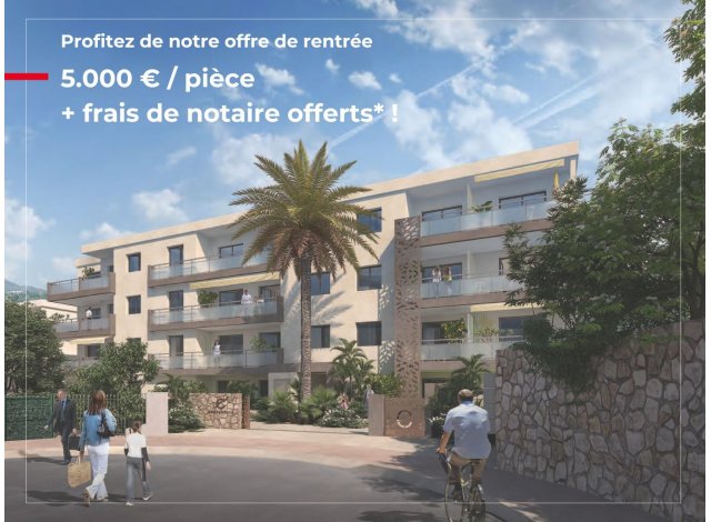 Investissement locatif  Cannes : programme immobilier neuf pour investir Confluence  Le Cannet