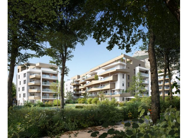 Investissement locatif  Le-Monetier-les-Bains : programme immobilier neuf pour investir Le Secret des Clos  Meylan