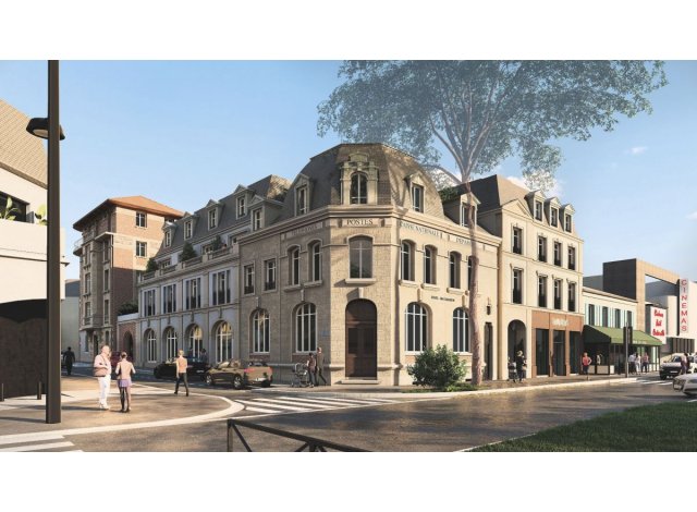Investissement locatif dans les Hauts de Seine 92 : programme immobilier neuf pour investir Emblème  Rueil-Malmaison