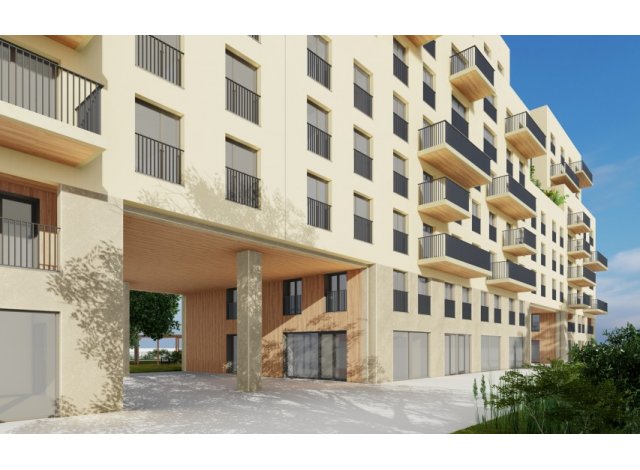 Investissement locatif  Bihorel : programme immobilier neuf pour investir Rouen - Eco Quartier Flaubert  Rouen